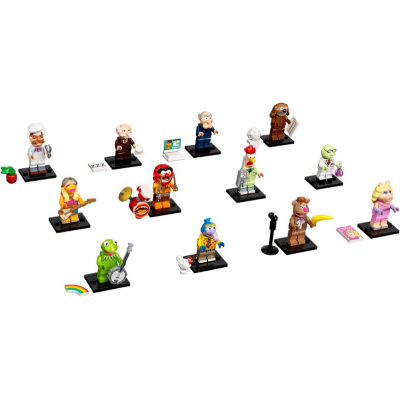LEGO MINIFIGS The Muppets (série complète de 12 ensembles complets de figurines)